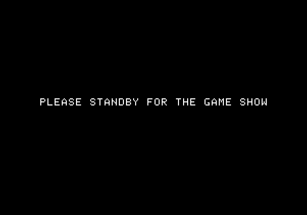 Game Show, The Apple II Screenshot: Loading screen.