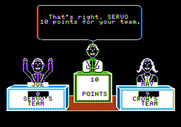 Game Show, The for Apple II - A correct answer!