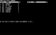 In Harm's Way for IBM PC/Compatibles - Do you wish to modify group assignments?