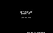 In Harm's Way for Atari ST - The introduction quote.