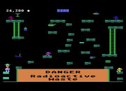 Miner 2049er for Atari 8-bit - Don't fall into the radioactive waste!
