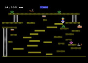 Miner 2049er for Atari 8-bit - Lots of little platforms. Don't fall!