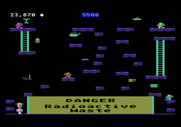 Miner 2049er for Atari 5200 - Don't touch the radioactive waste!