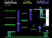 Miner 2049er for ColecoVision - 150 points for picking up an item, now quickly destory the mutants!