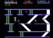 Miner 2049er for ColecoVision - Jumping over a gap...