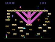 Miner 2049er for TI-99/4A - Game demo, station 4.