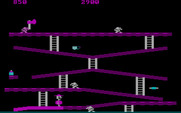 Miner 2049er for IBM PC/Compatibles - Starting the first level.