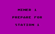 Miner 2049er for IBM PC/Compatibles - Prepare for station 1!