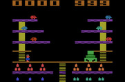 Miner 2049er for Atari 2600 - Game demo; this is the third level...
