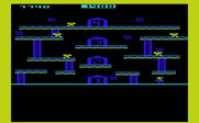 Miner 2049er for Commodore VIC-20 - This mine features some elevators.