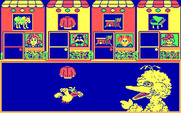 Big Bird's Special Delivery for IBM PC/Compatibles - Help deliver this coat...