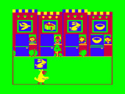 Big Bird's Special Delivery for TRS-80 Color Computer - Delivering a bunny...