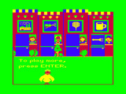 Big Bird's Special Delivery for TRS-80 Color Computer - Press enter to deliver another package...