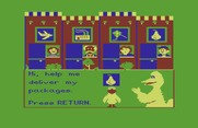 Big Bird's Special Delivery for Commodore 64 - Ready to deliver packages?