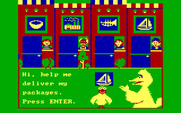 Big Bird's Special Delivery for IBM PC/Compatibles - Are you ready to deliver packages?