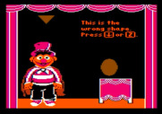 Ernie's Magic Shapes for Apple II - Game instructions.