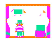 Ernie's Magic Shapes for TRS-80 Color Computer - Does this shape match anything?