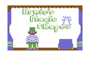 Ernie's Magic Shapes for Commodore 64 - Title screen.