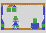 Ernie's Magic Shapes for Atari 8-bit - This shape is more complicated.