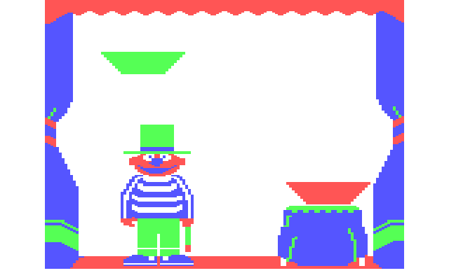 Ernie's Magic Shapes IBM PC/Compatibles Screenshot: Do these items match?