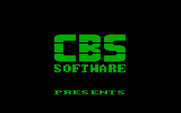 Ernie's Magic Shapes for IBM PC/Compatibles - CBS Software logo.