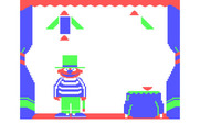 Ernie's Magic Shapes for IBM PC/Compatibles - Some shapes can be complex.