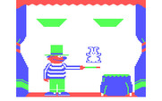 Ernie's Magic Shapes for IBM PC/Compatibles - A magical bunny appears when you get a right answer.
