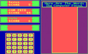 Big Boggle for IBM PC/Compatibles - Adding up the computer players scores.