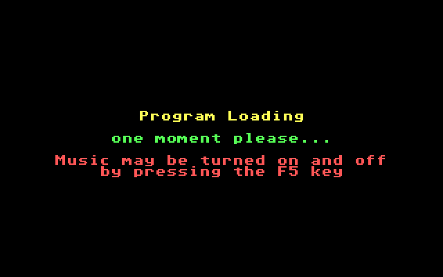 Xtron IBM PC/Compatibles Screenshot: Program loading, please wait...