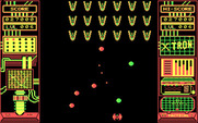 Xtron for IBM PC/Compatibles - The waves get more difficult as the game progresses.