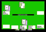 Ken Uston's Profe$$ional Blackjack for Apple II - One of the players went bust.