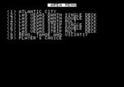 Ken Uston's Profe$$ional Blackjack for Apple II - Select an area.