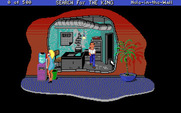 Les Manley in: Search for the King for IBM PC/Compatibles - Game start.