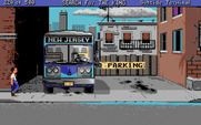 Les Manley in: Search for the King for IBM PC/Compatibles - Exploring the city...