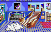 Les Manley in: Search for the King for IBM PC/Compatibles - Enter the mansion...