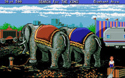 Les Manley in: Search for the King for IBM PC/Compatibles - Time to get to work cleaning up!