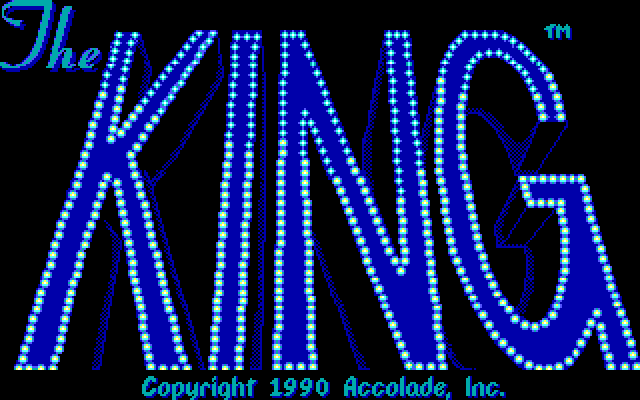 Les Manley in: Search for the King IBM PC/Compatibles Screenshot: Title screen 2.