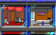 Les Manley in: Search for the King for IBM PC/Compatibles - The maid is cleaning the hotel...