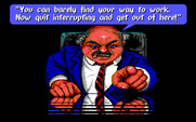 Les Manley in: Search for the King for IBM PC/Compatibles - Get back to work!