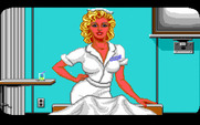 Les Manley in: Search for the King for IBM PC/Compatibles - Les almost died, but he's recovered!