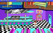 Les Manley in: Search for the King for IBM PC/Compatibles - The kitchen...