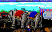 Les Manley in: Search for the King for IBM PC/Compatibles - Les gets to work...