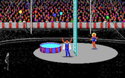 Les Manley in: Search for the King for IBM PC/Compatibles - Some more circus acts...