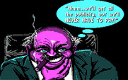 Les Manley in: Search for the King for IBM PC/Compatibles - The nefarious plan unfolds...