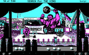 Les Manley in: Search for the King for IBM PC/Compatibles - The worlds strongest man!