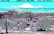 Les Manley in: Search for the King for IBM PC/Compatibles - Who puts a phone in the desert?