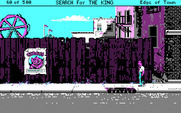 Les Manley in: Search for the King for IBM PC/Compatibles - Hmm, there's a circus nearby!