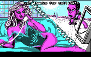 Les Manley in: Search for the King for IBM PC/Compatibles - An unexpected, and pointless, phone call.