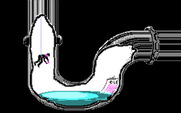 Les Manley in: Search for the King for IBM PC/Compatibles - The worlds smallest man on a mission in a pipe!