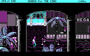 Les Manley in: Search for the King for IBM PC/Compatibles - Hotel lobby.